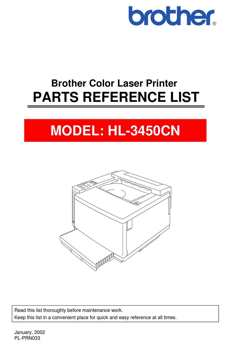 Brother HL-3450CN Series User manual