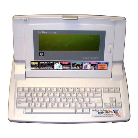 Brother DP-525CJ User manual