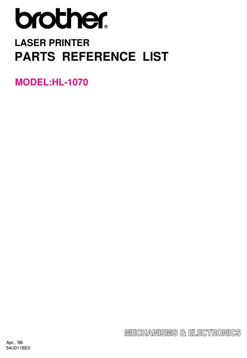 Brother HL-1070 User manual