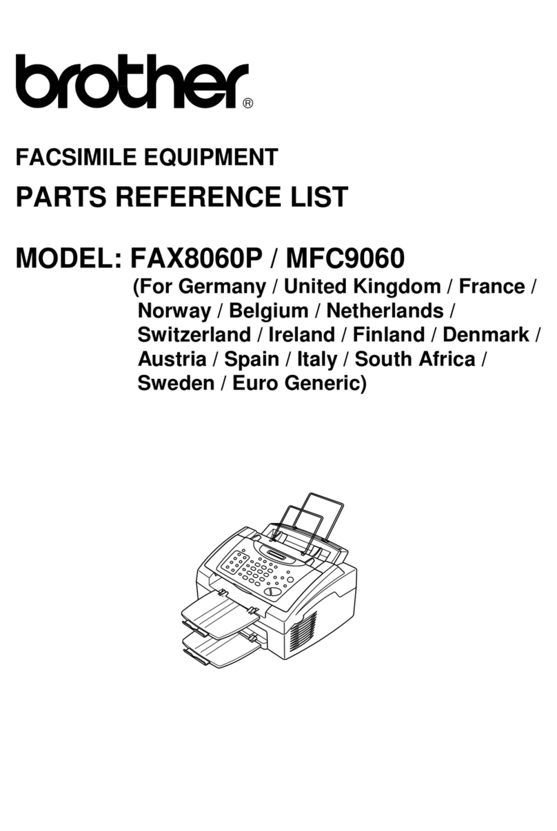 Brother FAX-8060P User manual