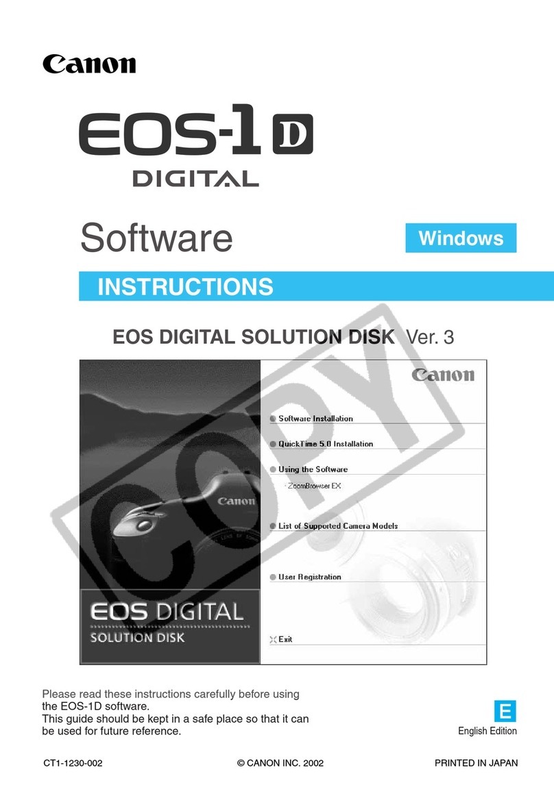 Canon EOS-1D User manual