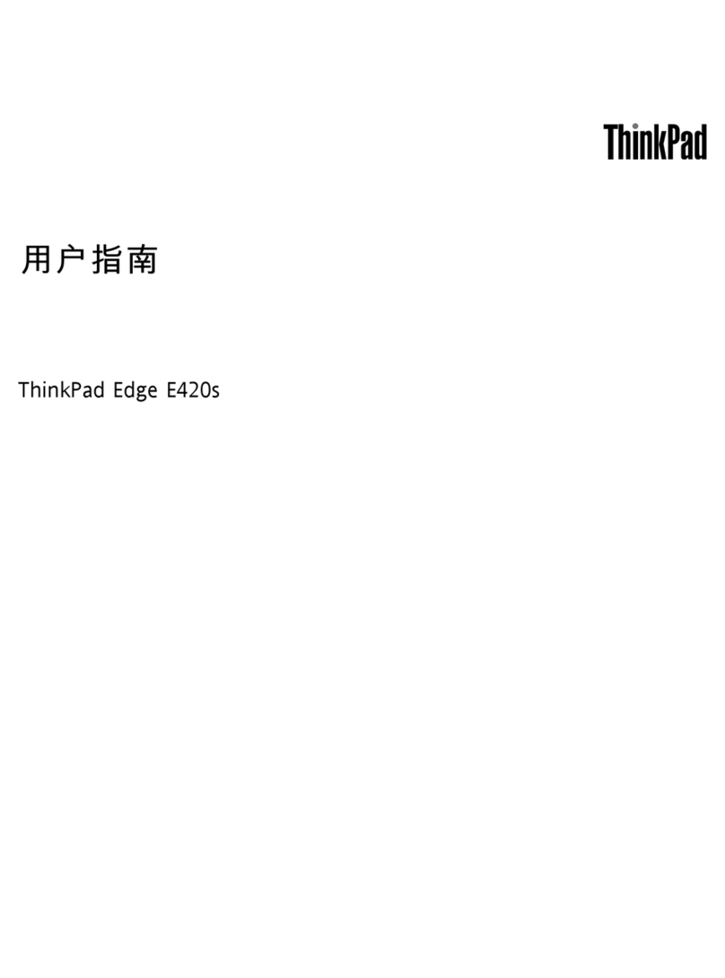 Lenovo ThinkPad Edge E420s user guide