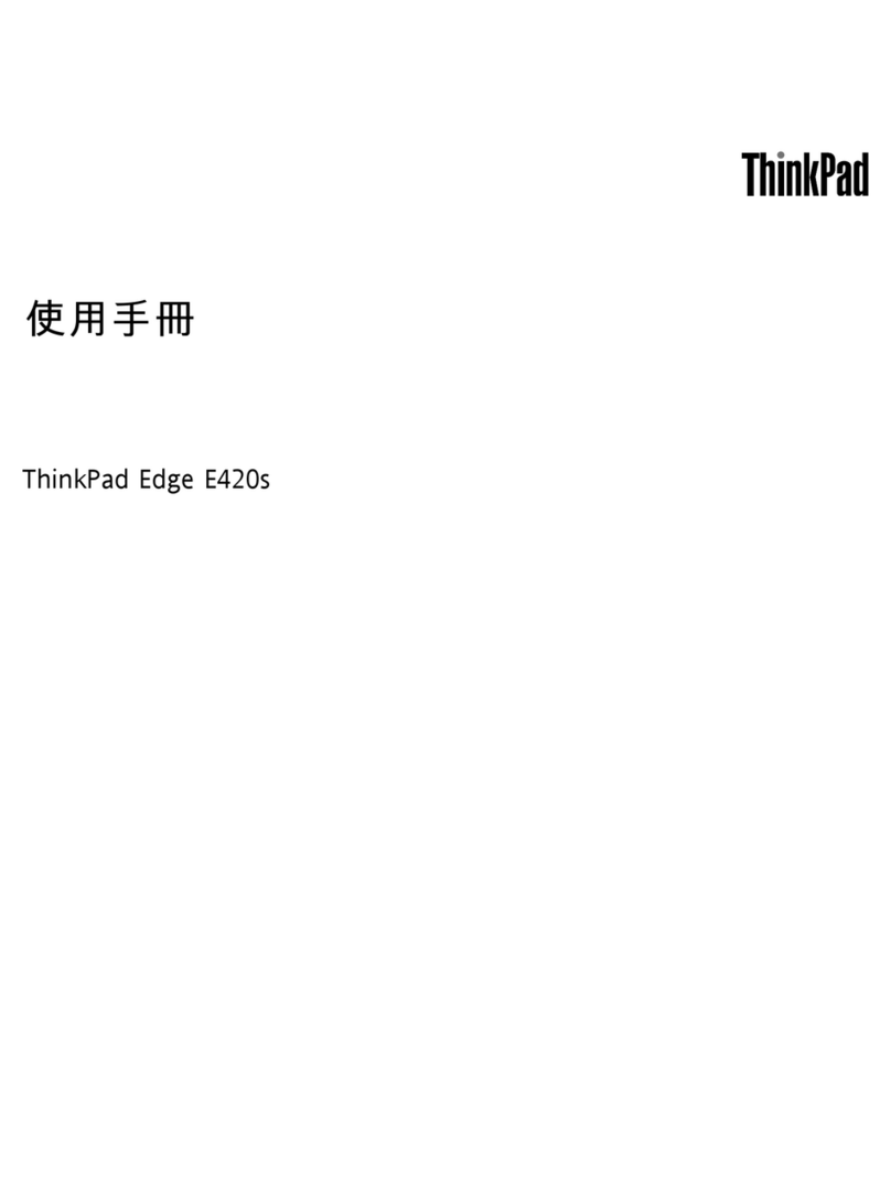 Lenovo ThinkPad Edge E420s user guide