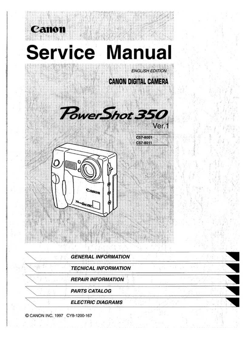 Canon PowerShot 350 User manual