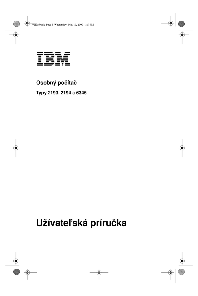IBM PC 300 Uzivatel'ska prirucka