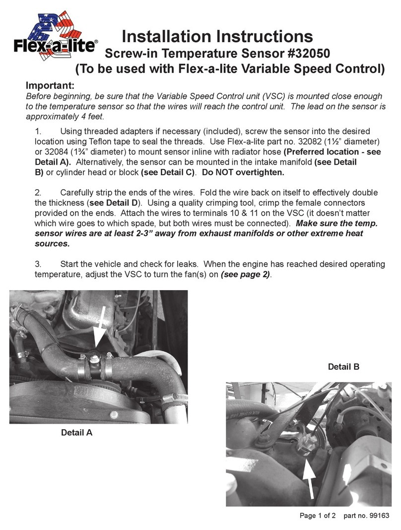 Flex-a-Lite 32050 installation instructions