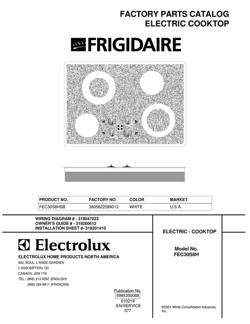 Frigidaire FEC30S8HSB Instruction Manual