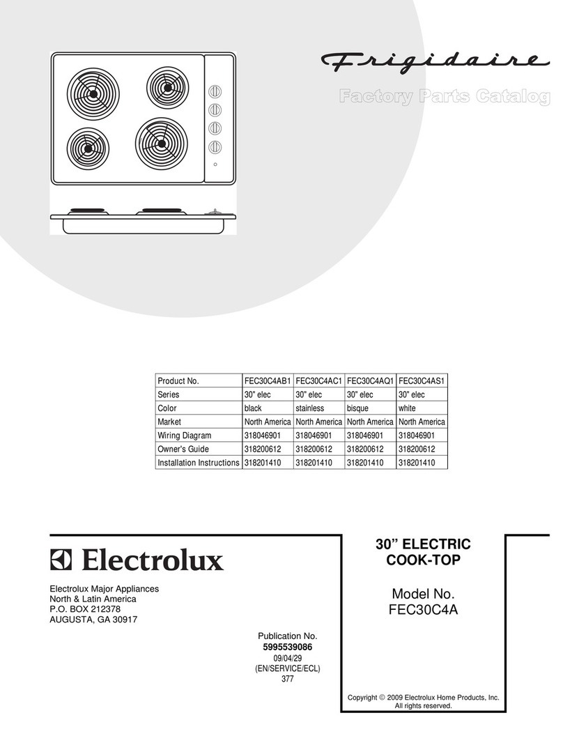 Frigidaire FEC30C4AB1 Instruction Manual Frigidaire FEC30C4AB1 Instruction Manual