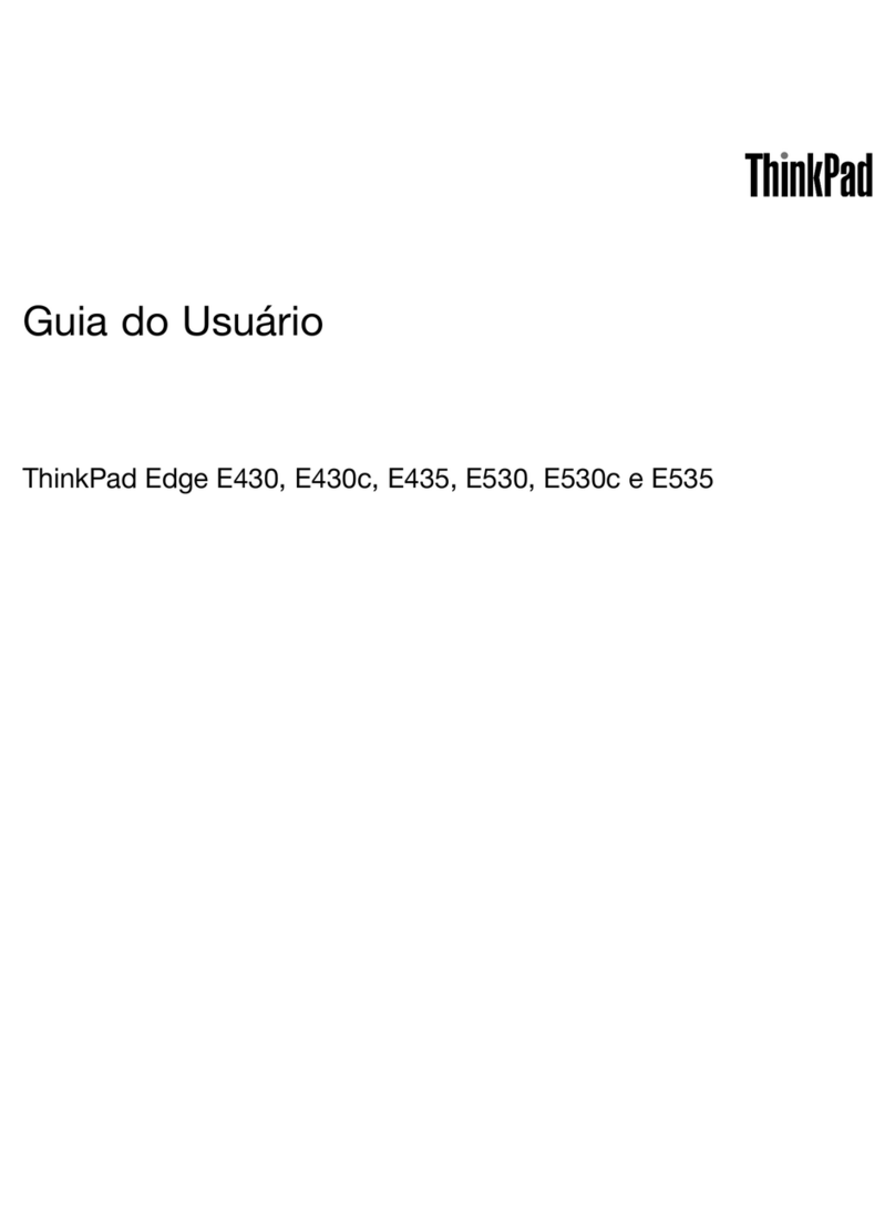 Lenovo ThinkPad Edge E435 Guia do usuário