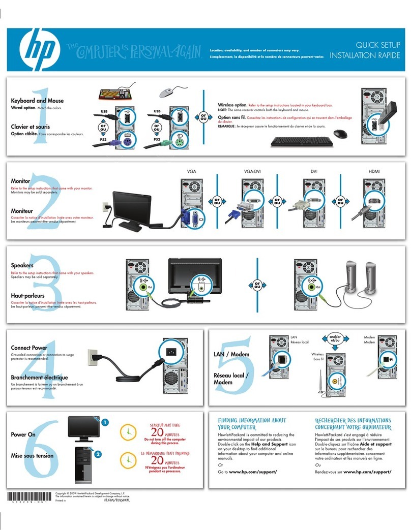 HP Pavilion a4500 - Desktop PC Specification sheet HP Pavilion a4500 - Desktop PC Specification sheet