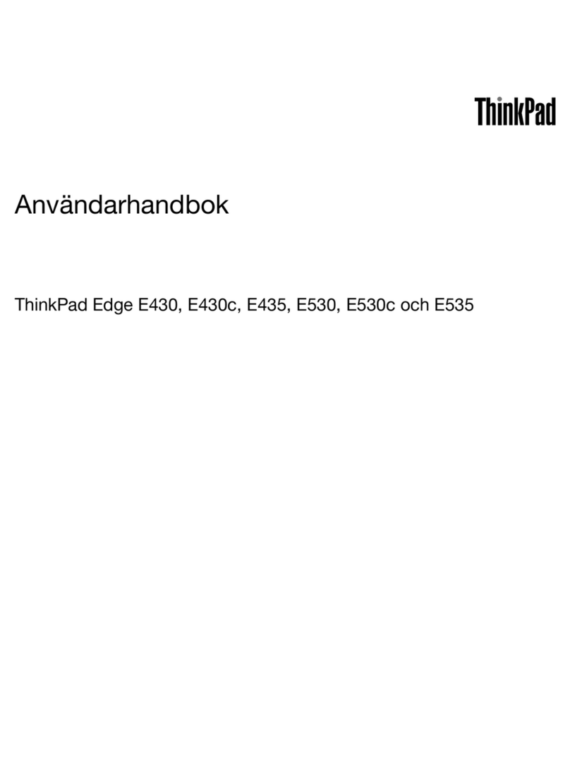 Lenovo ThinkPad Edge E430 User manual