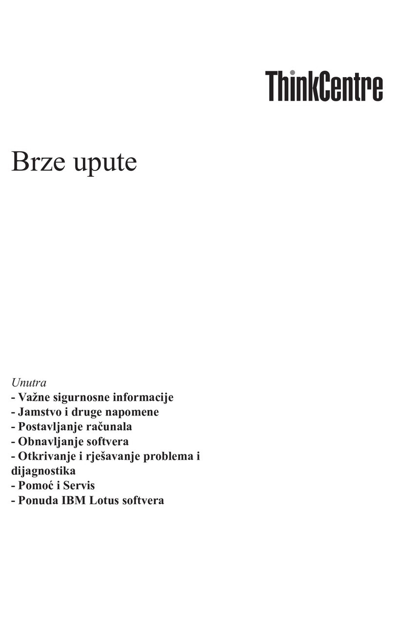 Lenovo ThinkCentre A52 User manual