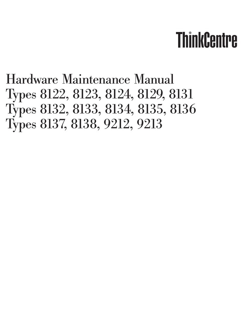Lenovo ThinkCentre A51 Owner's manual
