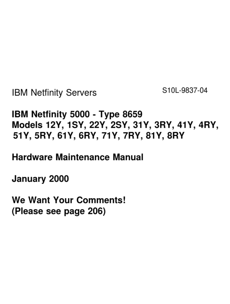 IBM 865951Y - Netfinity 5000 - 51Y Owner's manual IBM 865951Y - Netfinity 5000 - 51Y Owner's manual