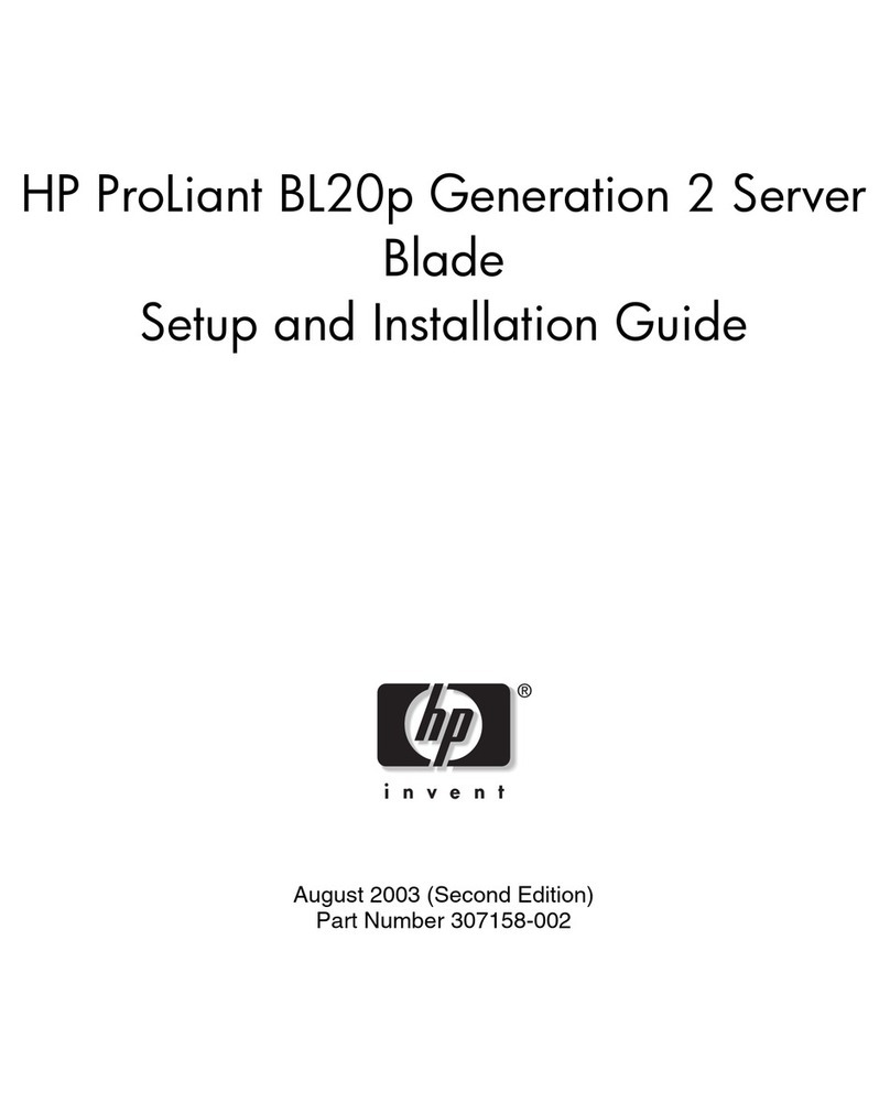 HP BL20p - ProLiant - G2 Operating and safety instructions