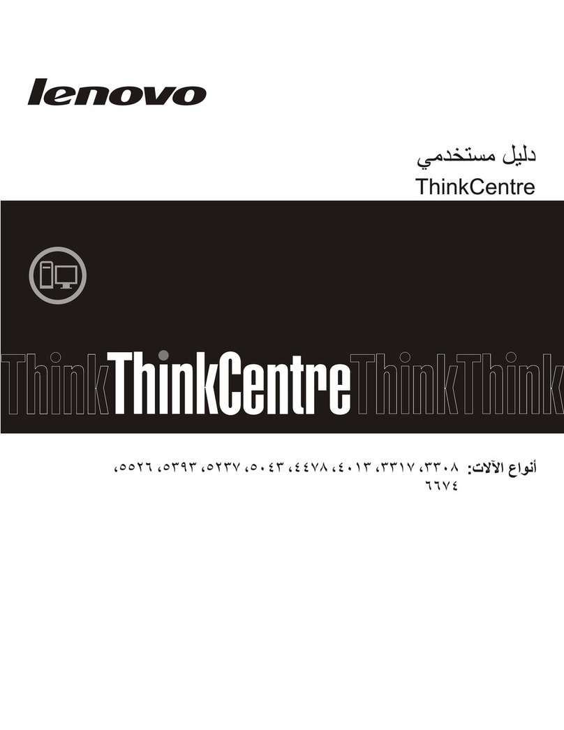 Lenovo ThinkCentre A63 User manual