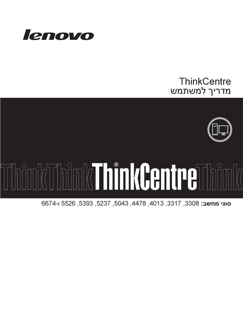 Lenovo ThinkCentre A63 User manual