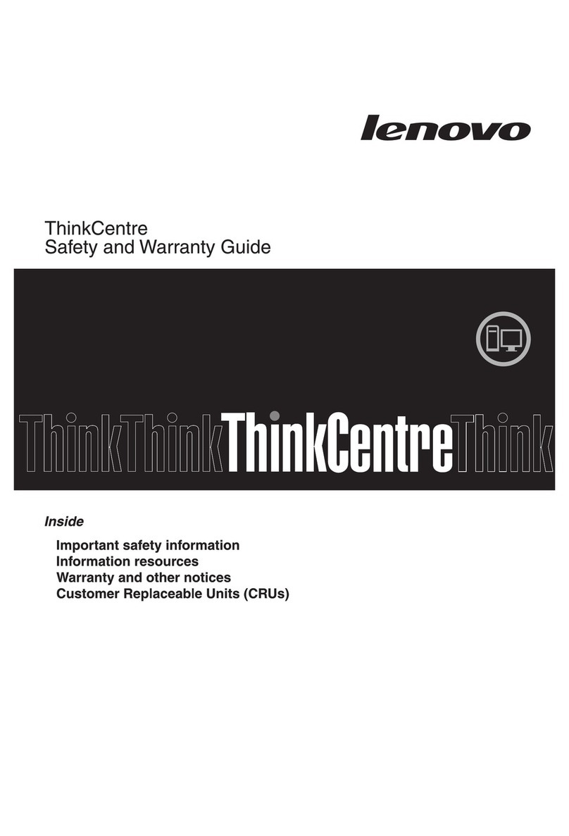 Lenovo ThinkCentre A58 User manual