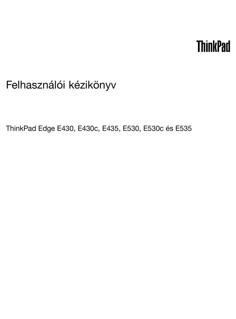 Lenovo ThinkPad Edge E530 User manual