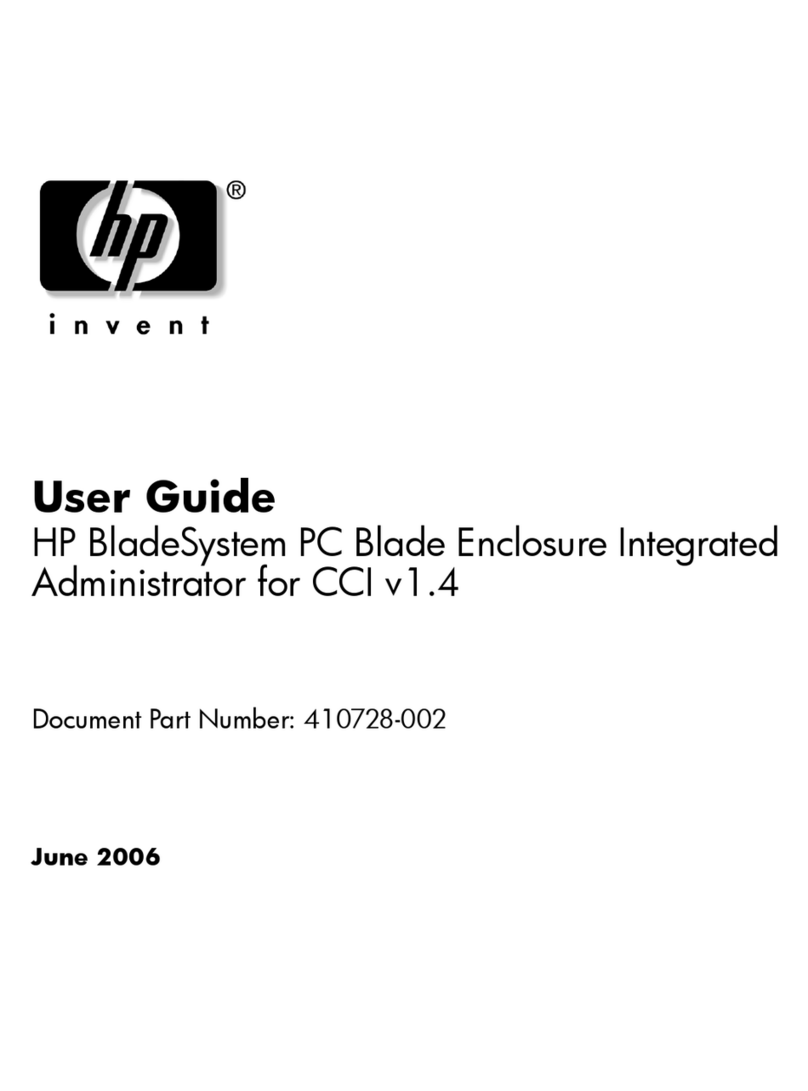 HP Bc1500 - BladeSystem - Blade PC User manual HP Bc1500 - BladeSystem - Blade PC User manual