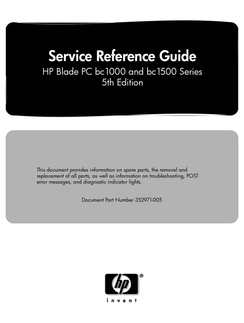 HP Blade bc1000 User manual