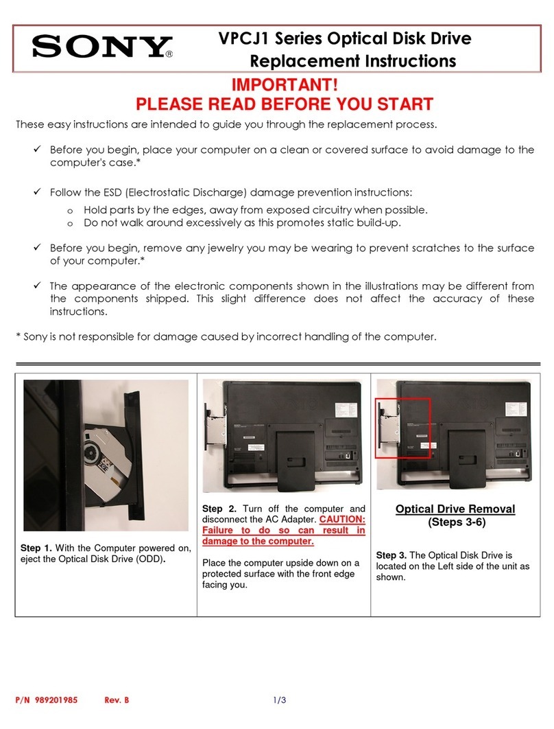 Sony VPCJ111FX Guide
