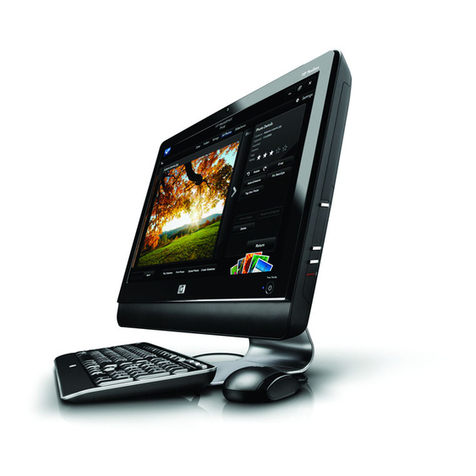 HP Pavilion All-in-One MS200 - Desktop PC User manual HP Pavilion All-in-One MS200 - Desktop PC User manual