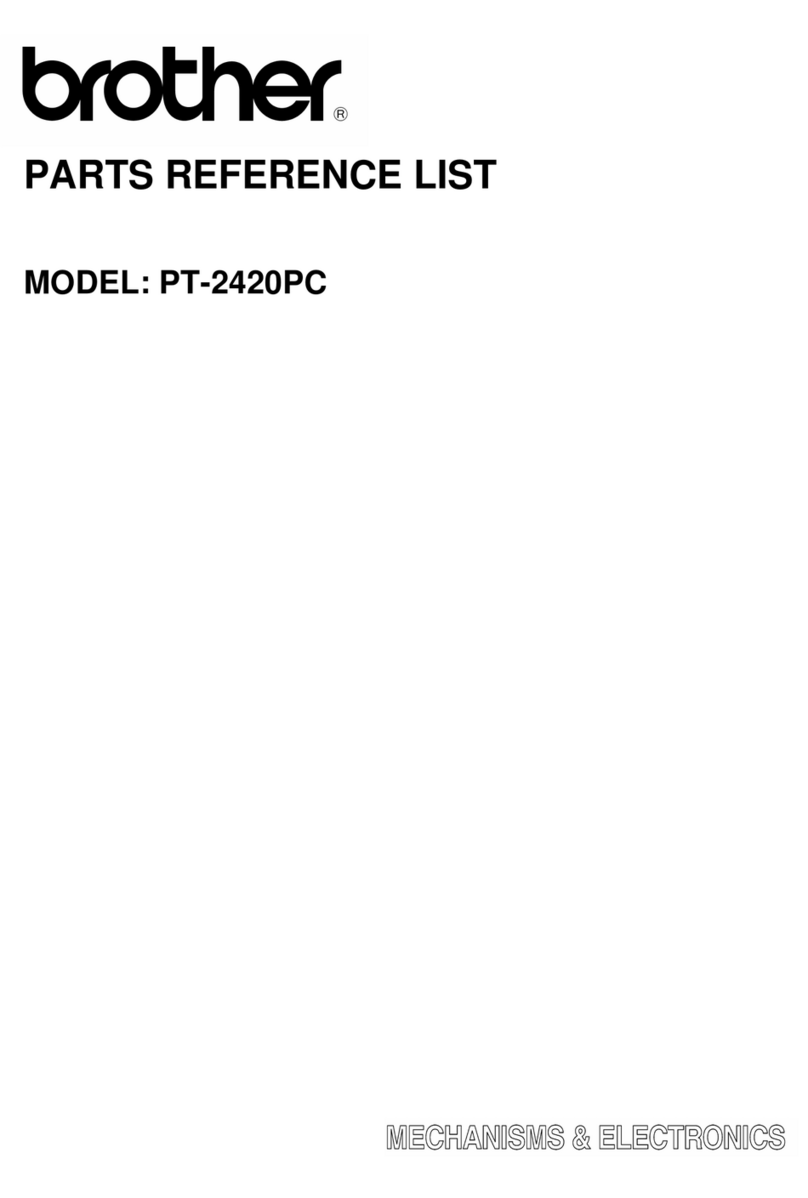Brother PT-2420PC User manual