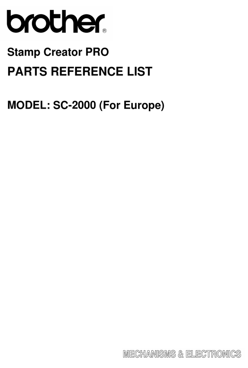 Brother SC-2000 User manual