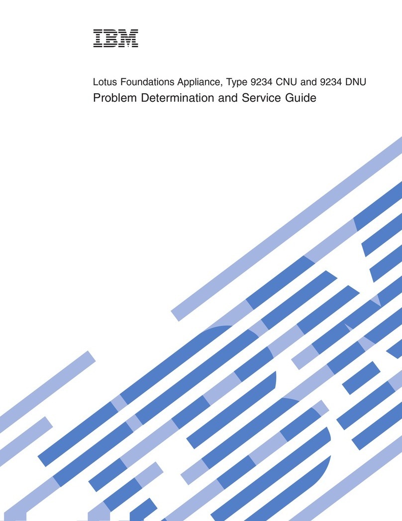 IBM 9234CNU - Lotus Foundations Server User manual IBM 9234CNU - Lotus Foundations Server User manual