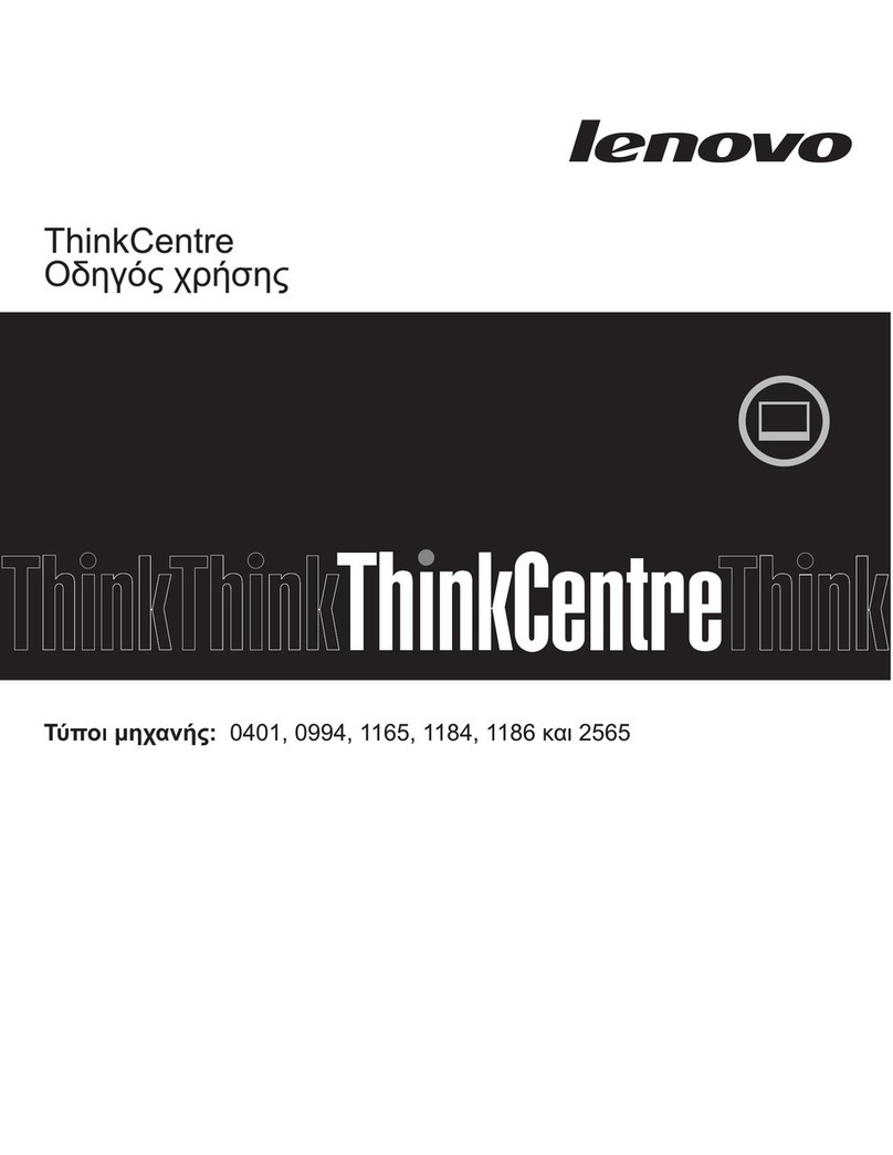 Lenovo ThinkCentre A70z ALL-IN-ONE User manual