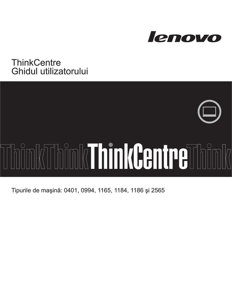 Lenovo ThinkCentre A70z ALL-IN-ONE User manual