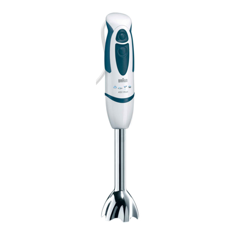 Braun MR 300 soup User manual