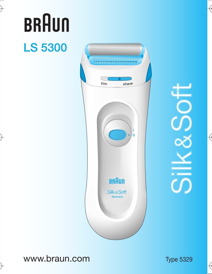 Braun Silk & Soft LS 5300 User manual