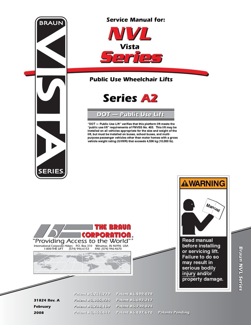 Braun NVL VISTA Series A2 User manual