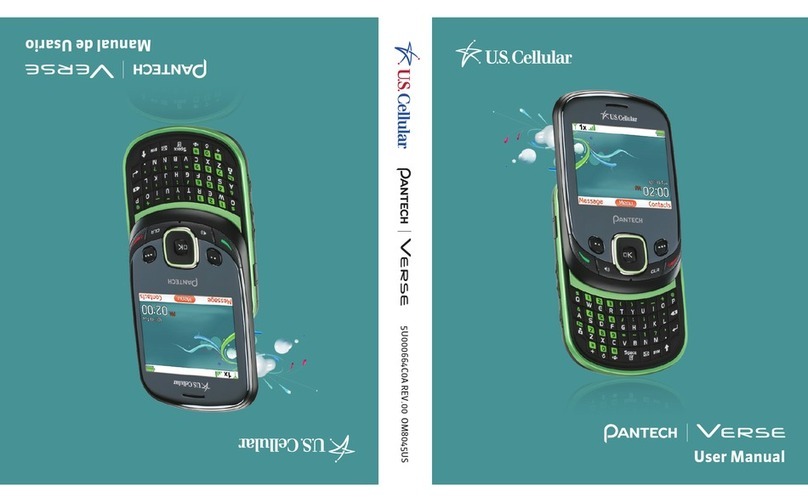 Pantech Verse User manual