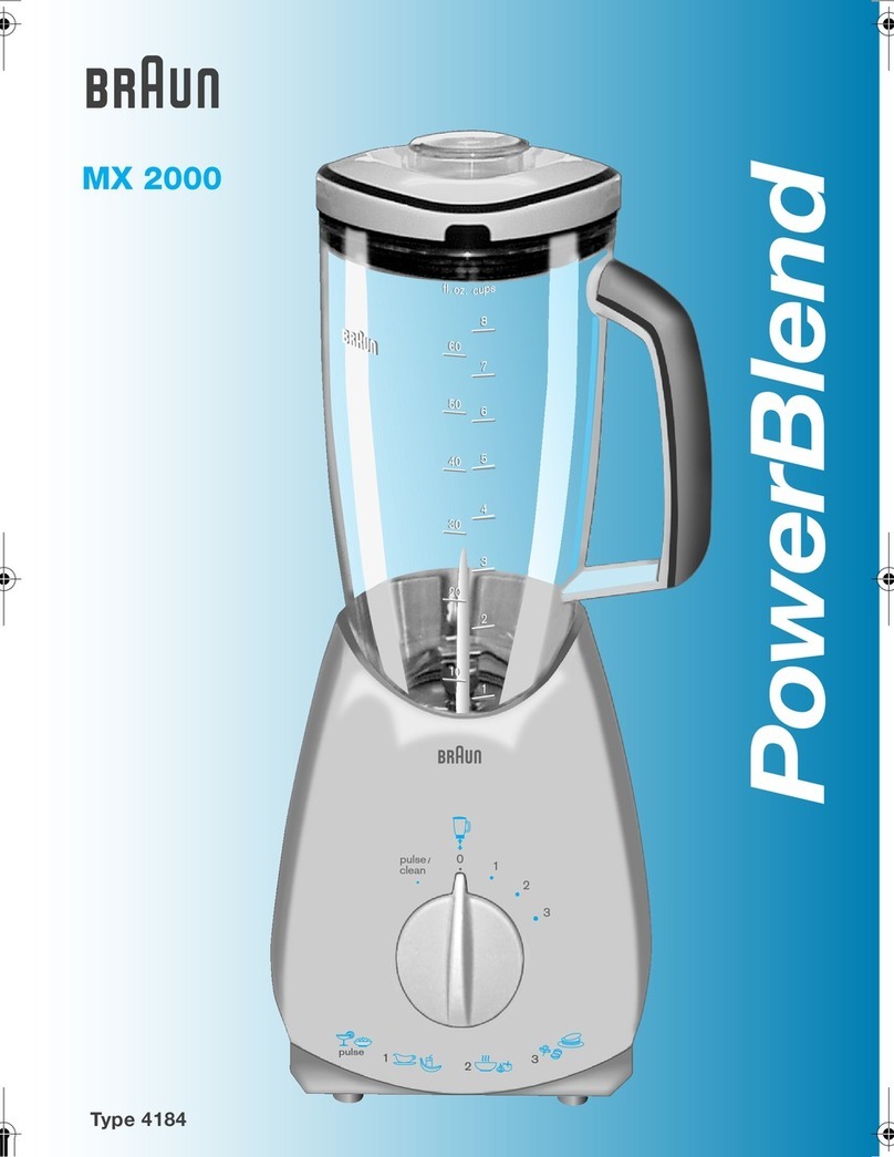 Braun 4184 User manual
