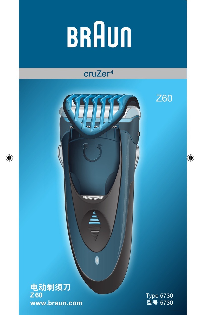 Braun cruZer 4 Z60 manual