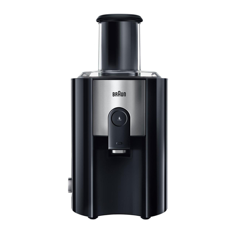 Braun Multiquick 7 J 700 User manual