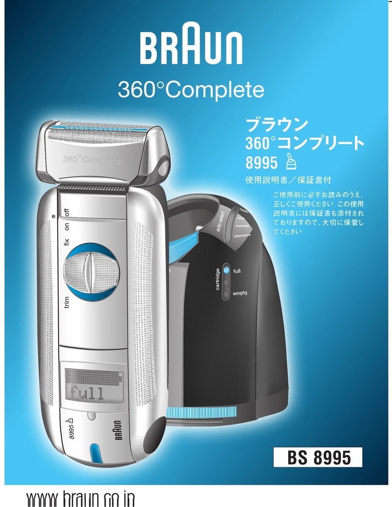 Braun BS 8995 manual