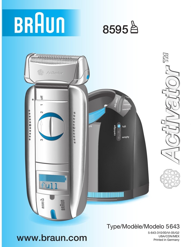 Braun Activator 5643 User manual
