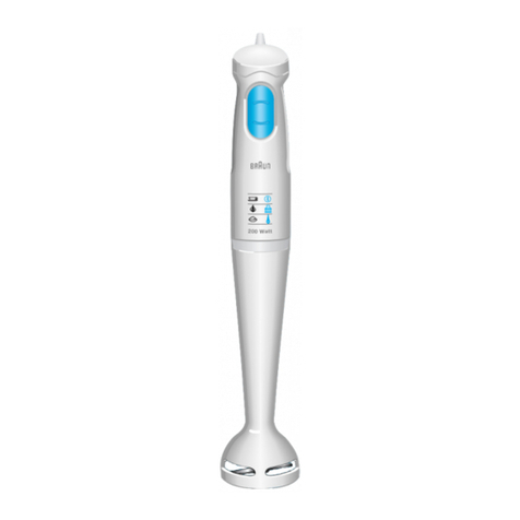 Braun Multiquick BabySet MR 440 HC user manual