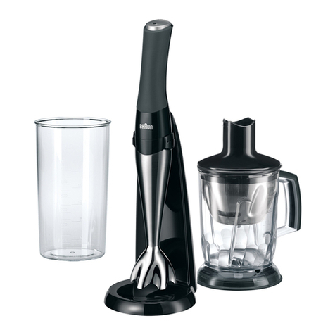 Braun Multiquick 7 MR 740 cc User manual