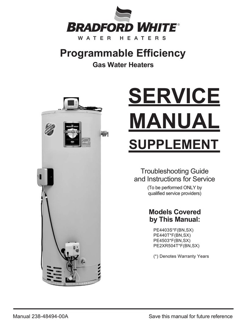 Bradford White PE4403S Series Service manual