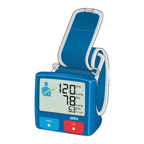 Braun SensorControl BP 2550 User manual