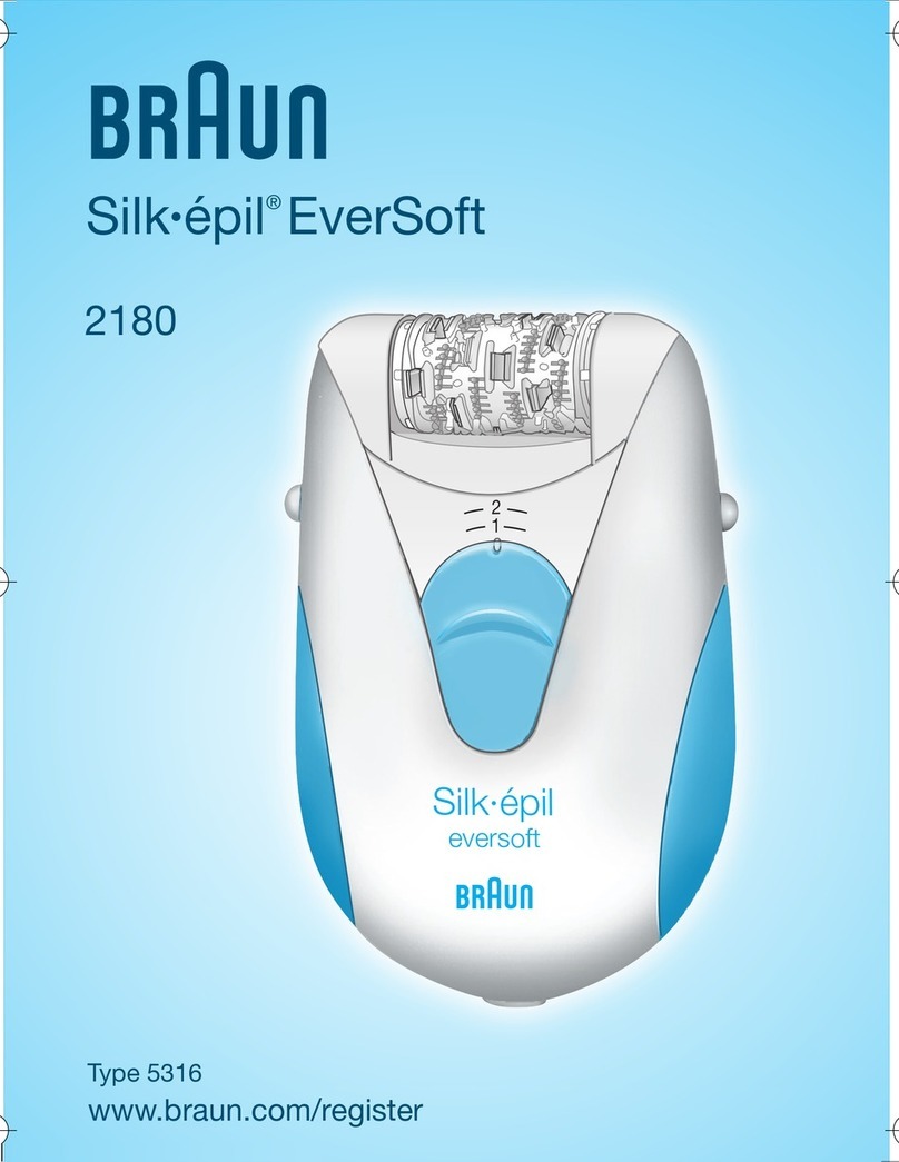 Braun Silk-epil 2180 User manual