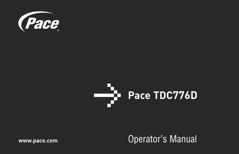 Pace TDC776D User manual