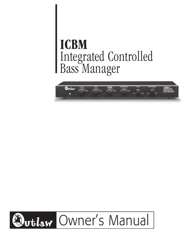Outlaw ICBM-1 User manual