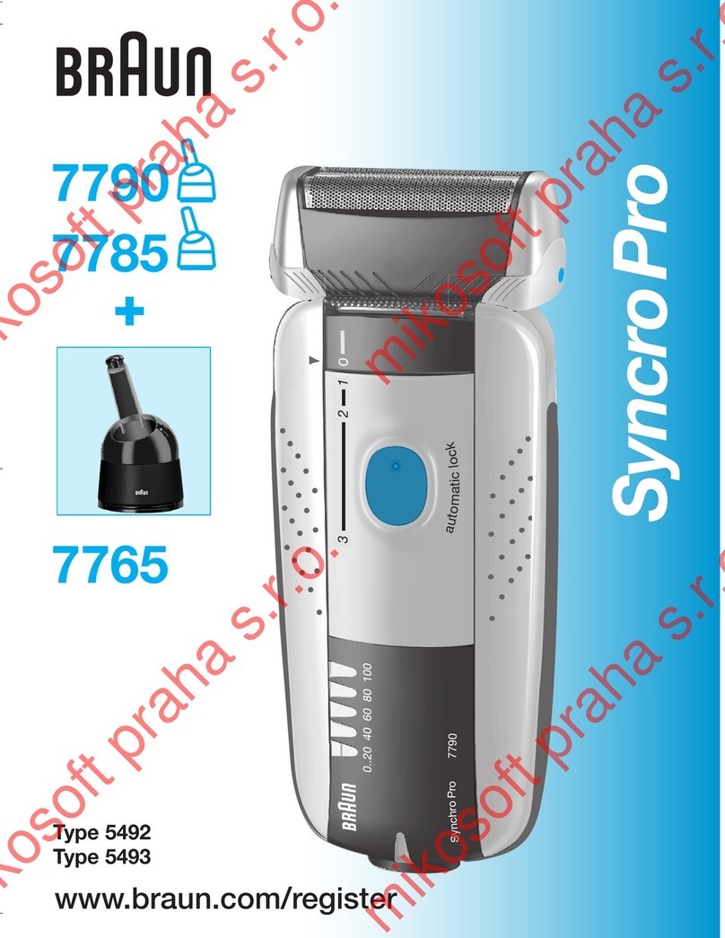 Braun SyncroPro 5492 User manual
