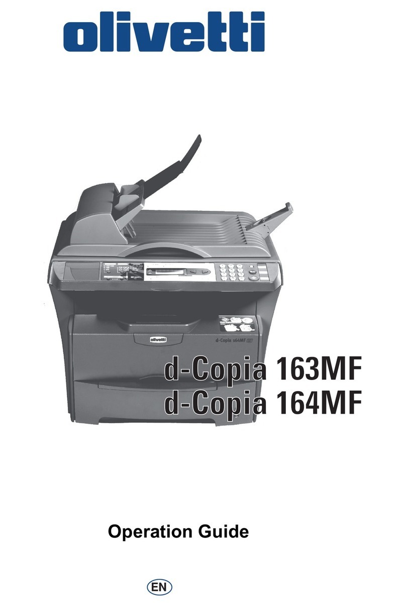 Olivetti d-Copia 164MF User manual